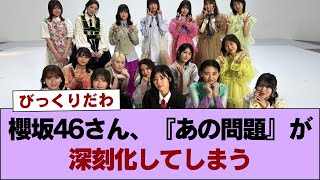 【悲報】櫻坂46さん、『あの問題』が深刻化してしまう #櫻坂46 #櫻坂46の世界