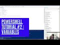 PowerShell Tutorial 2 : Variables [Beginners]