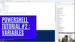 PowerShell Tutorial 2 : Variables [Beginners]