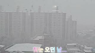 첫눈 오던 날... 어쿠송 더 라이브❄️☃️