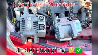 Toyota Yaris Alternator Not Charging - Battery Weak - How To Test Alternator Step By Step - Easy Fix