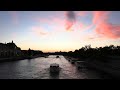 Sunset over the Seine as Paris Olympics closing ceremony begins | AFP