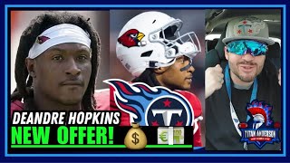#Titans ALL IN on DeAndre Hopkins! Titans NEW D-HOP OFFER! 💰  #titanandersonsports #deandrehopkins