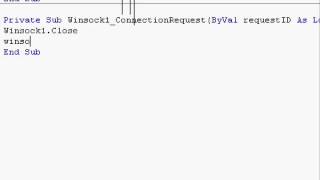 Winsock Chat Part 1 Visual Basic 6 0 2