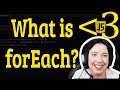 What is the forEach Array Method? | JavaScript in LESS-THAN 3 | JavaScript Beginner Series