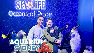 SEA LIFE AQUARIUM SYDNEY | JORDAN'S 2ND BIRTHDAY | Cristina & Daniel VLOGS