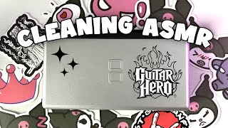 Cleaning ASMR Nintendo DS lite Edition Guitar Hero  ! (Cleaning+Trigger)