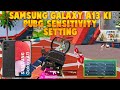 SAMSUNG GALAXY A13 KI BGMI SENSITIVITY SETTING || SAMSUNG A13 PUBG SENSITIVITY SETTING || NO RECOIL