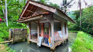 Hanya Ada 3 Rumah., Udaranya Sejuk Ayem Tentram Di Kampung Tasikmalaya, Suasana Pedesaan Jawa Barat