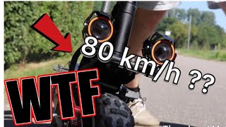 OVER 80 KPH? / E SCOOTER / MAIKE KK4s