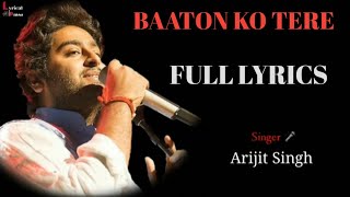 (Lyrics song)Arijit Singh: Baaton Ko Teri | Himesh Reshammiya, Abhishek Bachchan, Asin | All Is Well