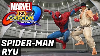 MVCI - SPIDER-MAN/RYU ONLINE 4!