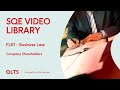 SQE Video Library – Business Law - Company Shareholders