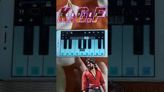 KGF Tune 🔥 Easy Mobile Piano Tutorial | #shorts #youtubeshortsfeature #ytshortsindia #kgf