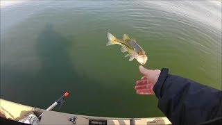 Winter Fishing Deep Cold Water on Lake Norman