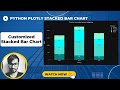 Stacked Bar Chart | Python Plotly Tutorial #3
