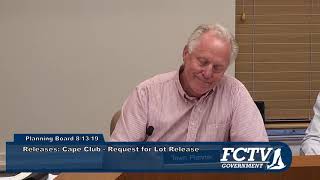Planning Board August 13, 2019
