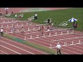 20170508 陸上高校総体広島地区大会 男子110mh決勝