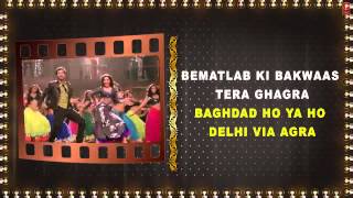 Ghagra  Yeh Jawaani Hai Deewani Full Song with Lyrics   Madhuri Dixit, Ranbir Kapoor