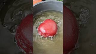 💕🤤Eggless Red velvet heart Donuts with cream cheese filling 😍❤️ Valentine day Special 💕 #shorts