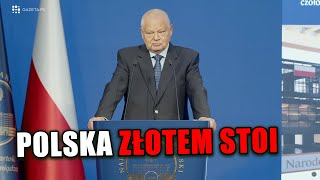 Glapiński o polskim cudzie gospodarczym: góra złota i skok PKB | Gazeta.pl