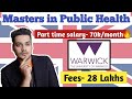 Masters in Public Health Careers in UK | MPH from University of Warwick