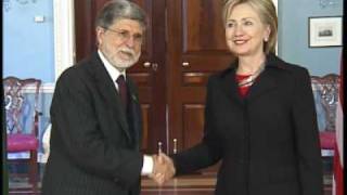 Secretary Clinton Welcomes Brazilian Foreign Minister