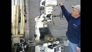 9” x 49” Jet Variable Speed Vertical Milling Machine, Model JTM-4VS, Michael Fine Machinery