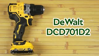 Розпаковка DeWalt DCD701D2