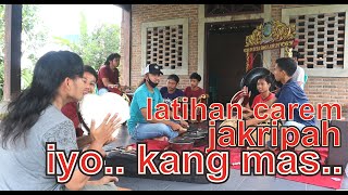 Kendang Jakripah.? Iyo Kang Mas..  latihan Kendangan Banyuwangi