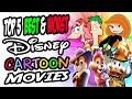 Jambareeqi's Top 5 Best & Worst DISNEY CARTOON MOVIES!