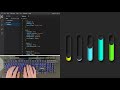 ASMR Programming - Creative CSS Neumorphism Animation Effects - No Talking