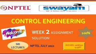🔥💥WEEK 2💥🔥100%💥 CONTROL ENGINEERING ASSIGNMENT SOLUTION 💥