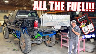 The OG JH Diesel Mega Mud Truck Gets A Custom New Fuel System!!! 220 Gallons Per HOUR!!!