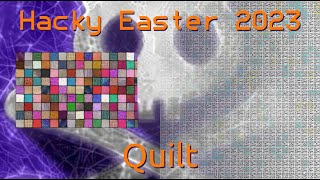 Reading 700 QRs with Python [Quilt - Hacky Easter 2023]