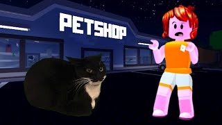 Roblox buy food to feed your cat…