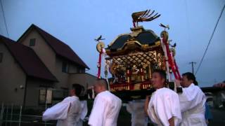 2016家島天満社春季大祭　『神輿夜のご巡幸』