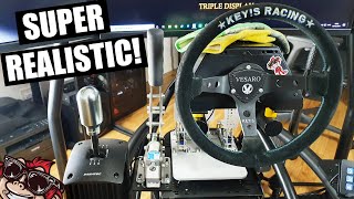 🐒 NEW RACING SIM SETUP! HEUSINKVELD PEDALS + HANDBRAKE