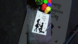 Happy propose day || new drawing shorts#proposeday #trending #shorts #trend  #youtubeshorts#drawing