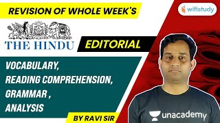 The Hindu Editorial Show by Ravi Sir | Revision of The Whole Week