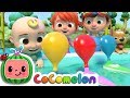 Balloon Boat Race | @CoComelon Nursery Rhymes & Kids Songs