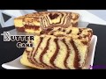 Classic Marble Butter Cake Recipe | Kek Mentega