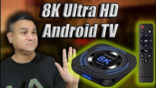 8K Transpeed Ultra HD Android TV Box Setup