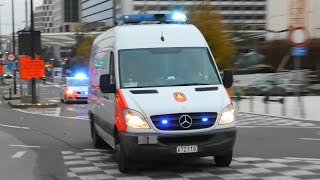 DOVO - SEDEE Defensie met spoed onderweg in Brussel - Belgium Bomb Squad responding in Brussels!