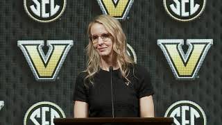 Coach Shea Ralph Press Conference - Vanderbilt Commodores Media Day | SEC Women's College Basketball