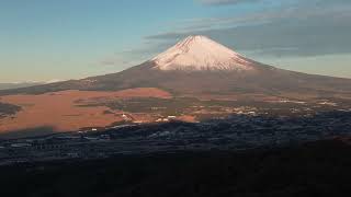 朝焼けの富士 2025年1月14日