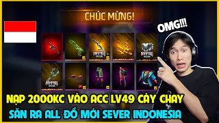 FREEFIRE| SĂN FULL SỰ KIỆN MỚI SEVER INDO ACC LV49 CHƯA NẠP LẦN NÀO #thamgianstff #tiepluaffws