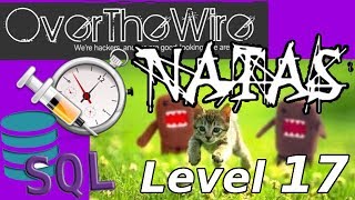 TIMING ATTACK SQL Injection: Python Web Hacking | Natas: OverTheWire (Level 17)