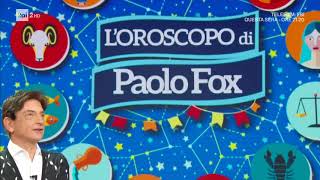 L'oroscopo di Paolo Fox - I Fatti Vostri 05/11/2020