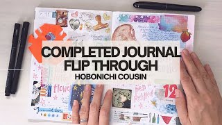 A Chatty Journal Flip Through - Hobonichi Cousin July Pages